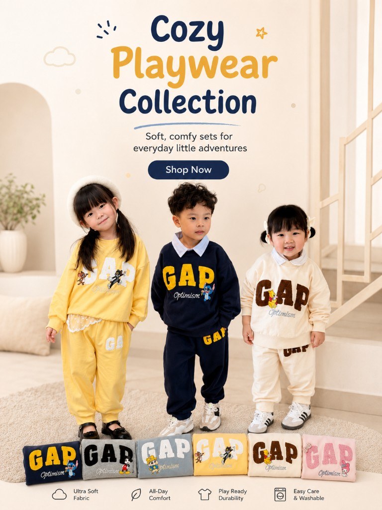 Cozy Playwear 舒适居家穿搭系列