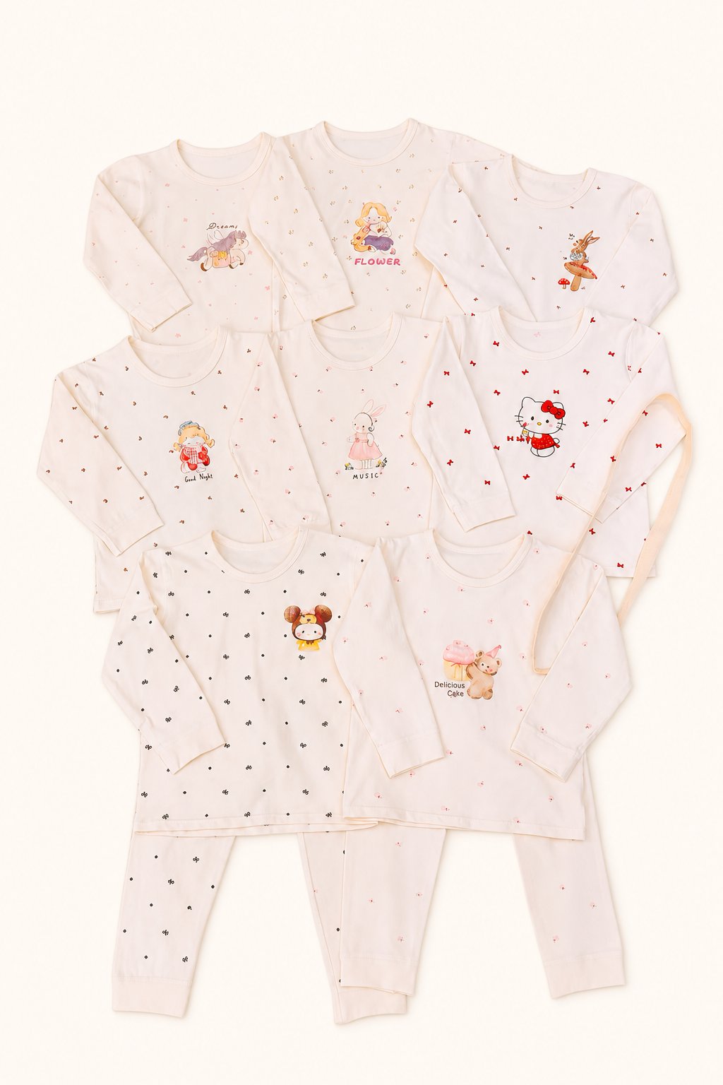 y1724 - Premium Lycra Sleepwear Set