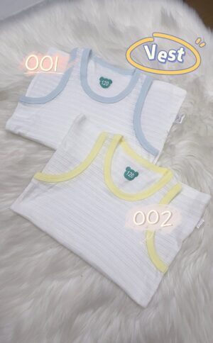 y011 - Sleeveless Vest Bodysuit - 图片 2