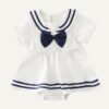 y008 - Summer climbing clothing infants and young children fart clothing foreign style - Image 1
