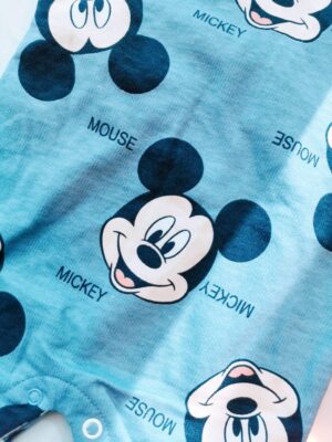 y095 - Disney Mickey Overalls Short Children's Clothing Boys and Girls Casual Pants - - 图片 11