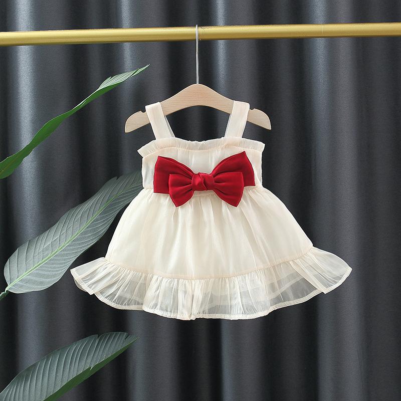 y147 - CNY Collection Suspender Gauze Princess Dress - 图片 1