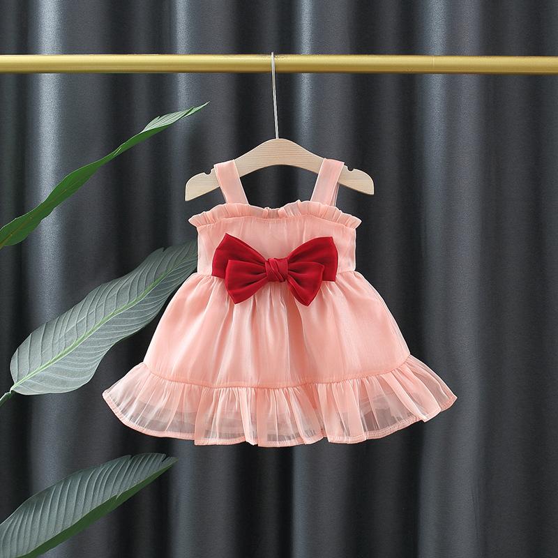 y147 - CNY Collection Suspender Gauze Princess Dress - 图片 3