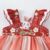 y154 - Summer Baby Girl Rabbit Chinese Hanfu - Image 3