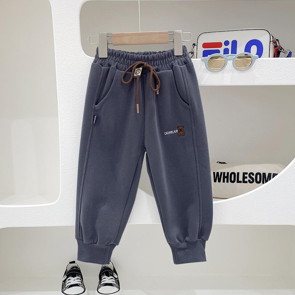 y130 - Korean Trendy Boy Trousers Sport Pant - 图片 4