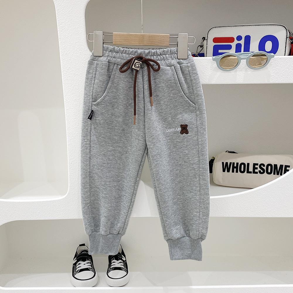 y130 - Korean Trendy Boy Trousers Sport Pant - 图片 3
