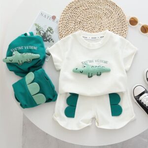 y109 - 3D Crocodile Suit Set - 图片 5