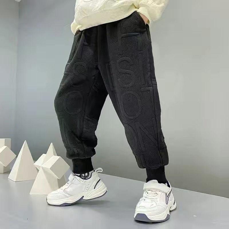 y104 - Casual Sport Twill Jacquard Trousers Long Pants - Image 1