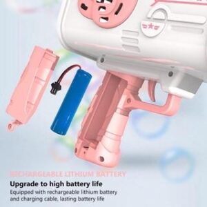 y166 - Electric 76 Holes Big Bubble Toy Outdoor Party Toy Gift - 图片 3