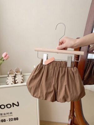 y169 - Suspender Two-Piece Set of Children's Fashionable Bud Pants - 图片 4