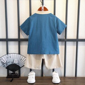 y185 - CNY Collections ( Boys ) _ Dragon and Phoenix Suit - 图片 4