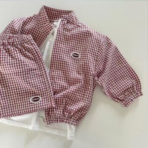 y171 - Jacket Top Shorts Casual Suit - 图片 4