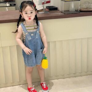 y178 - Rabbit Overalls + Vest - 图片 5