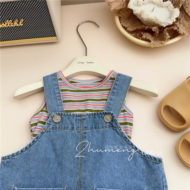 y178 - Rabbit Overalls + Vest - Image 2