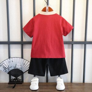 y185 - CNY Collections ( Boys ) _ Dragon and Phoenix Suit - 图片 3