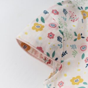 y203 - CNY Collections ( Girls ) _ Cheongsam Cotton Sleeveless Jumpsuit - 图片 2