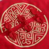 y232 - CNY Collections ( Boys ) - Short-Sleeved Chinese Knot Red Buckle Jumper - Image 2