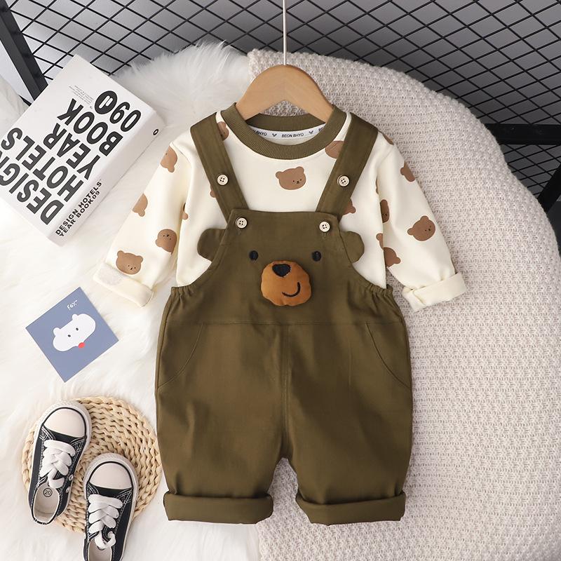 y244 - Bear Head Two Piece Suit - Image 1