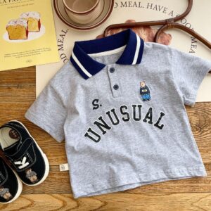 y251 - Short-Sleeved Bear Polo T Shirt - Image 2