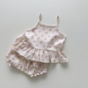 y227 - Love Shape Sling Two Piece Suit - 图片 5