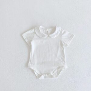 y278 - All White Romper - 图片 2