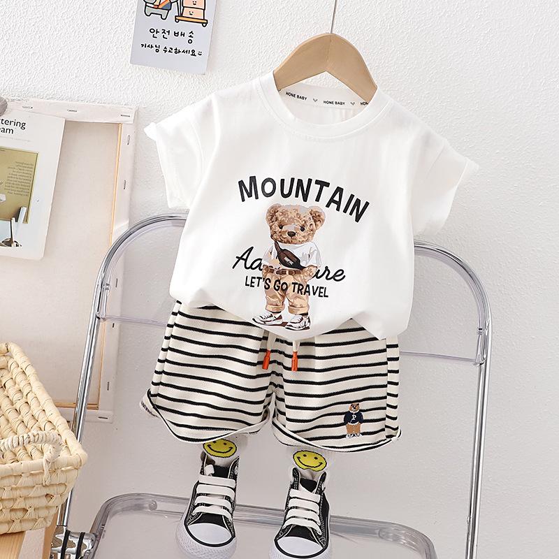 y262 - XPZ Shoulder Bag Bear Short Sleeve Suit - Image 2