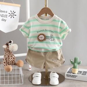 y261 - Black Lion Two Piece Set - Image 3