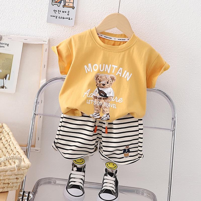 y262 - XPZ Shoulder Bag Bear Short Sleeve Suit - Image 4