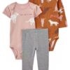 y331 - Carter's 3pcs Baby Set - Image 5