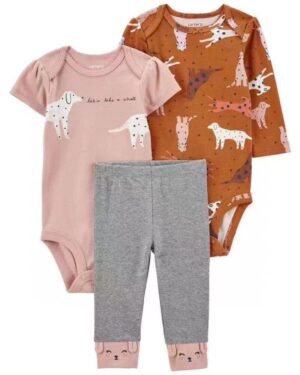 y331 - Carter's 3pcs Baby Set - 图片 5