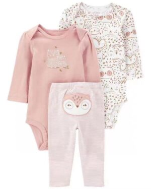 y331 - Carter's 3pcs Baby Set - 图片 4