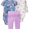 y331 - Carter's 3pcs Baby Set - Image 3