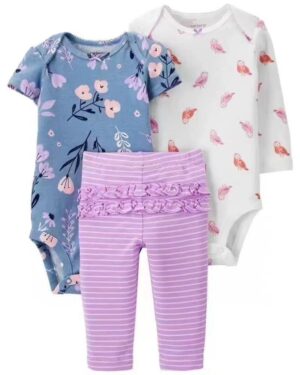 y331 - Carter's 3pcs Baby Set - 图片 3