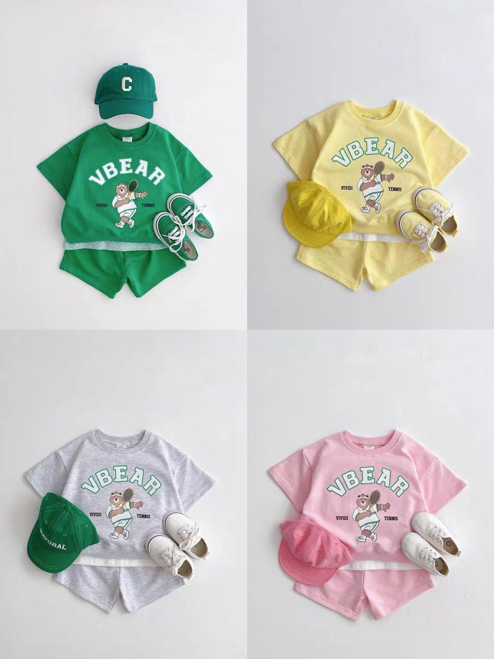 y347 - Sporty Tennis Bear Set