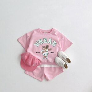 y347 - Sporty Tennis Bear Set - 图片 5