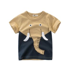 y384 - Cartoon Short Sleeve T-Shirt - 图片 5