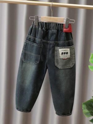 Casual Loose-Fit Vintage Jeans - y359 - 图片 5