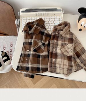Plaid Shirt - y366 - Image 4