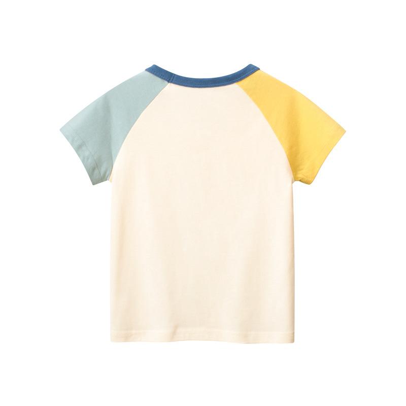 y383 - Dinosaur Short Sleeve T-Shirt - 图片 2