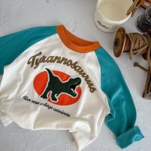 Cartoon Bottoming Long Sleeve Shirt - y363 - 图片 2