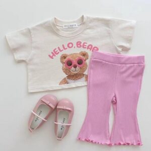 Summer Girl Boot Cut Pant Long Pant - Y376 - 图片 5