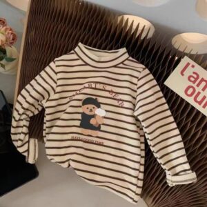 Trendy Versatile Cartoon Bottoming Shirt - y362 - 图片 6
