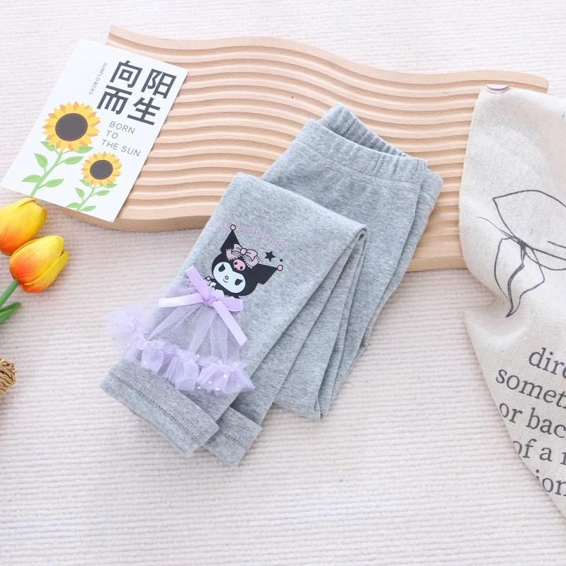 y399 - Baby Girl Cartoon Leggings - Image 5