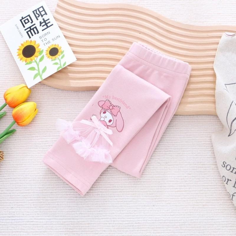 y399 - Baby Girl Cartoon Leggings - Image 7
