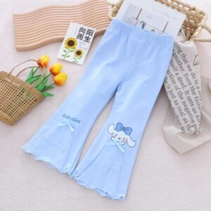 y400 - Baby Girl Cartoon Bell Bottoms - Image 5