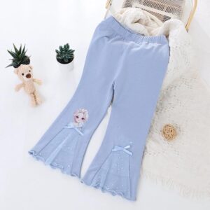 y400 - Baby Girl Cartoon Bell Bottoms - Image 7