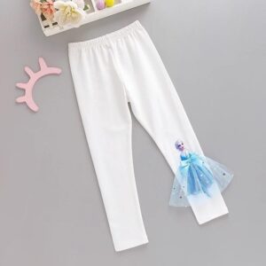 y399 - Baby Girl Cartoon Leggings - 图片 9