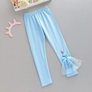y399 - Baby Girl Cartoon Leggings - 图片 8