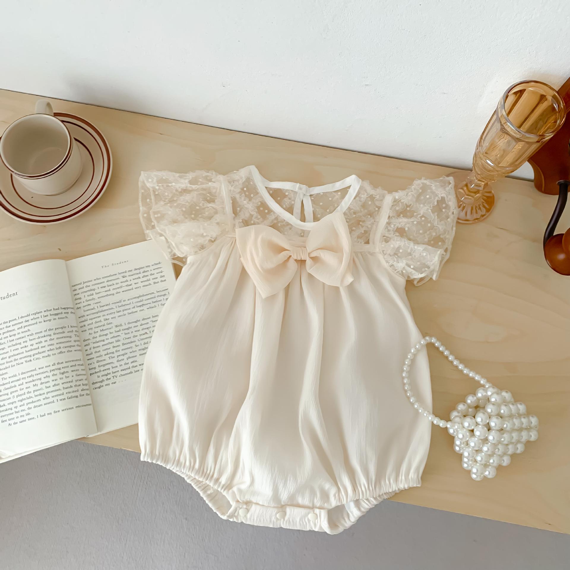 y416 - Princess Lace Romper And Skirt - 图片 3