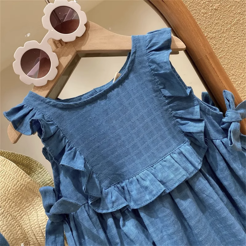 y405 - Summer French Pastoral Style Lace Forest Dress - Image 2